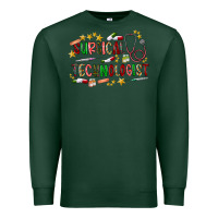 Sports Green Surgical Technologist Premium Sweatshirt - CowhideDigitalArt