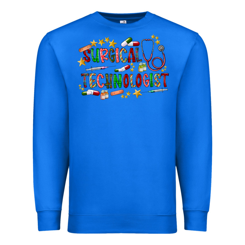 Surgical Technologist Premium Sweatshirt by CowhideDigitalArt | Teevron