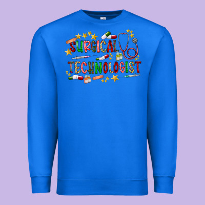 Surgical Technologist Premium Sweatshirt Designed By Cowhidedigitalart