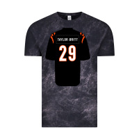 Cloud Black cam taylor britt jersey Vintage Tee - lanVoArt
