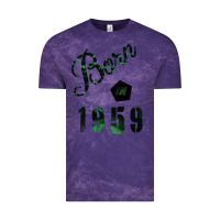 Cloud Purple Born In 1959 Vintage Tee - Bettercallsaul