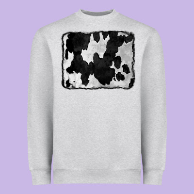Cowhide Heavyweight Sweatshirt Designed By Cowcowdesign