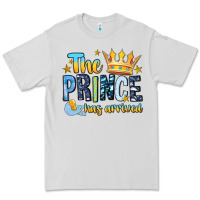 Dove Grey The Prince Has Arrived Premium Tee - MaliasSmallBusiness