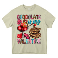 Mossy chocolate is my valentine Heavy Core Tee - NancyCooperArtShop