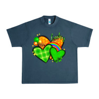 Midnight Navy st patricks day hearts png Urban Heavy Tee - NancyCooperArtShop