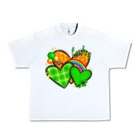 White st patricks day hearts png Urban Heavy Tee - NancyCooperArtShop