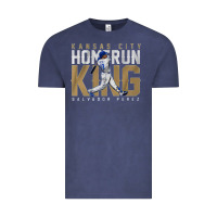 Vintage Denim salvador pérez home run king Vintage Tee - lanVoArt