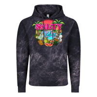 Cloud Black Salty vibes summer Vintage Hoodie - NancyCooperArtShop