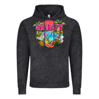 Vintage Black Salty vibes summer Vintage Hoodie - NancyCooperArtShop