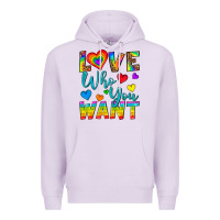 Lilac Western Love Who You Want Premium Hoodie - BundleAndBundleShop