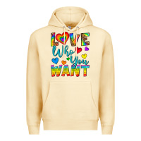 Western Love Who You Want Premium Hoodie | Teevron