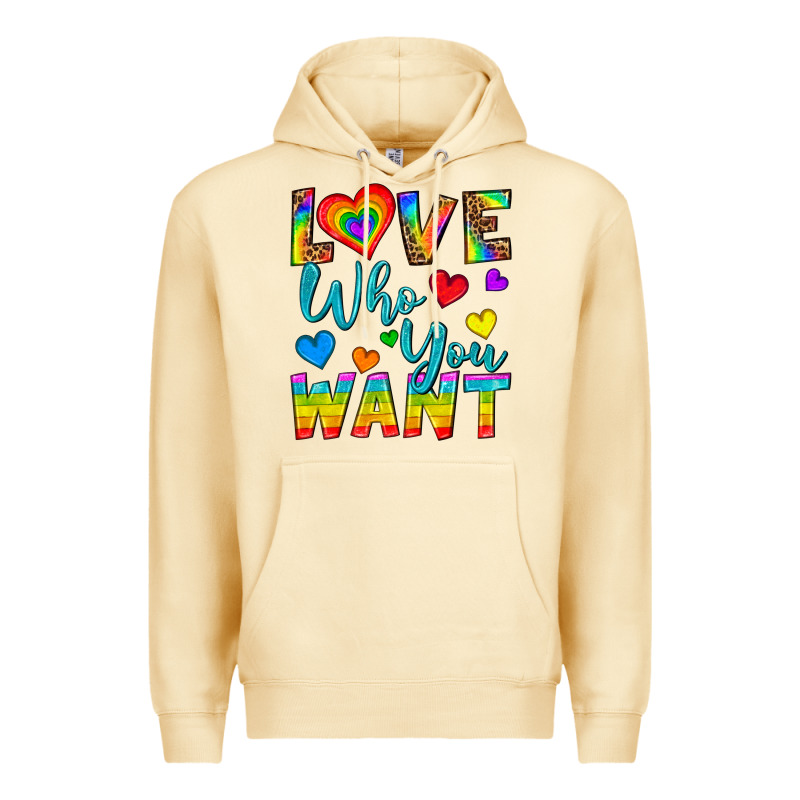 Western Love Who You Want Premium Hoodie by BundleAndBundleShop | Teevron