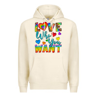 Tofu Western Love Who You Want Premium Hoodie - BundleAndBundleShop