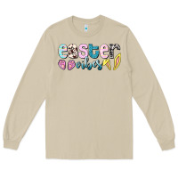 Mushroom Easter vibes Easter Day Long Sleeve Tee - HowdyJamesFarm
