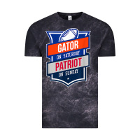 Cloud Black retro gator on saturday patriot on sunday gainesville gift Vintage Tee - lanVoArt