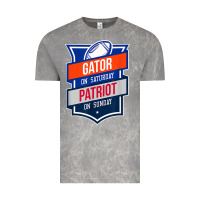 Cloud Rock retro gator on saturday patriot on sunday gainesville gift Vintage Tee - lanVoArt