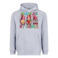 Heather Grey 100 days with my gnomies Heavyweight Hoodie - RacoonDesign