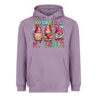 Lavender 100 days with my gnomies Heavyweight Hoodie - RacoonDesign