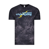 Cloud Black vintage styled san diego chargers Vintage Tee - lanVoArt