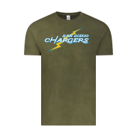 Vintage Olive vintage styled san diego chargers Vintage Tee - lanVoArt