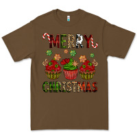 Cacao Merry Christmas cupcakes Premium Tee - NancyCooperArtShop