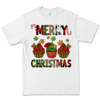 White Merry Christmas cupcakes Premium Tee - NancyCooperArtShop