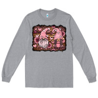 Heather Grey valentines day gnomes couple Long Sleeve Tee - Jasminsmagicworld