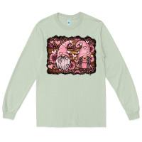 Matcha valentines day gnomes couple Long Sleeve Tee - Jasminsmagicworld