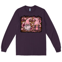 Plum valentines day gnomes couple Long Sleeve Tee - Jasminsmagicworld