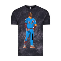 Cloud Black bryce harper powder blue Vintage Tee - lanVoArt