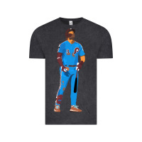Vintage Black bryce harper powder blue Vintage Tee - lanVoArt