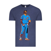 Vintage Denim bryce harper powder blue Vintage Tee - lanVoArt