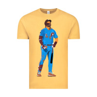 Vintage Mustard bryce harper powder blue Vintage Tee - lanVoArt