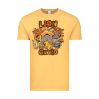 Vintage Mustard lion guard   cave painting Vintage Tee - lanVoArt