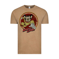 Vintage Coffee distressed mighty Vintage Tee - lanVoArt