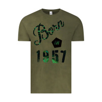 Vintage Olive Born In 1957 Vintage Tee - Bettercallsaul