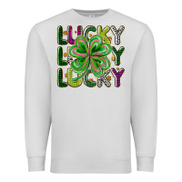 Dove Grey Lucky Premium Sweatshirt - CowhideDigitalArt