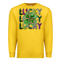 Lemon Lucky Premium Sweatshirt - CowhideDigitalArt