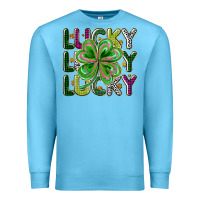 Ocean Blue Lucky Premium Sweatshirt - CowhideDigitalArt