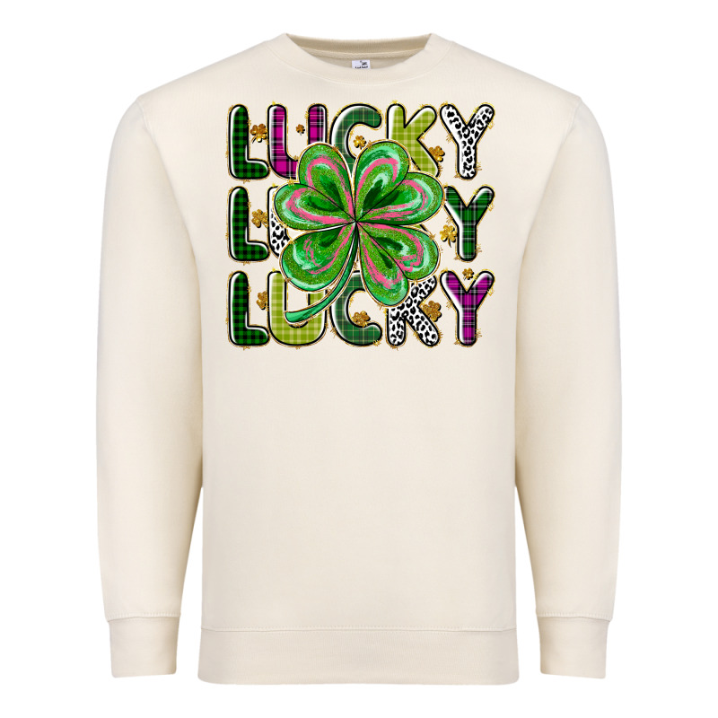 Lucky Premium Sweatshirt by CowhideDigitalArt | Teevron