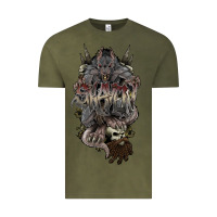 Vintage Olive skaven warhammer Vintage Tee - lanVoArt