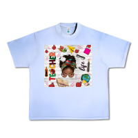 Grape Ice afro teacher life Urban Heavy Tee - NancyCooperArtShop