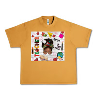 Peanut Butter afro teacher life Urban Heavy Tee - NancyCooperArtShop