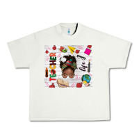 Pistachio afro teacher life Urban Heavy Tee - NancyCooperArtShop