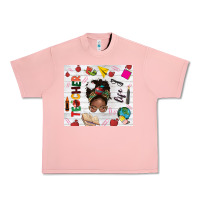 Salmon afro teacher life Urban Heavy Tee - NancyCooperArtShop