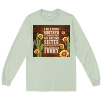 Matcha i am a proud brother Long Sleeve Tee - TumblerDesignByShophia
