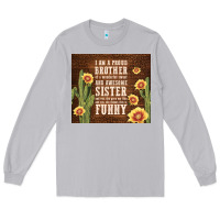 Moon Dust i am a proud brother Long Sleeve Tee - TumblerDesignByShophia