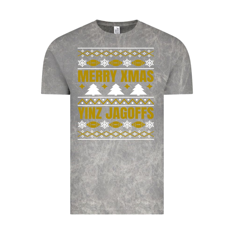 Merry Christmas Yinz Jagoffs Pittsburgh Pennsylvania Xmas Gifts 1 Vintage Tee by lanVoArt | Teevron
