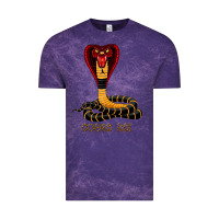 Cloud Purple cobra cai Vintage Tee - lanVoArt