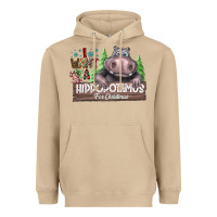 Mushroom I Want a Hippopotamus for Christmas Heavyweight Hoodie - CowhideDigitalArt